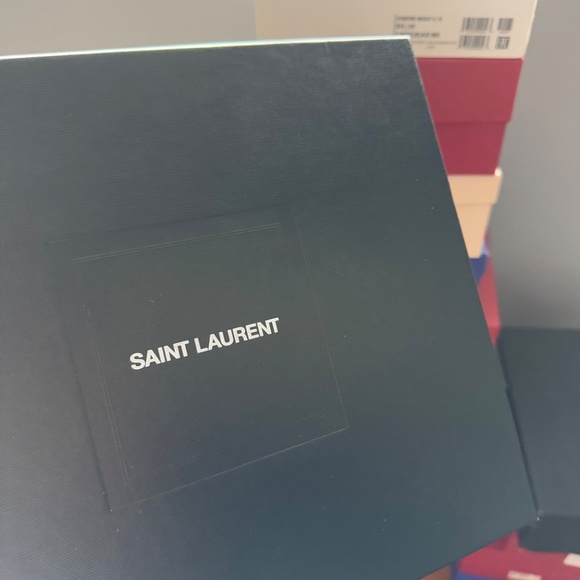 INSANE YSL MOTO BUCKLED STRAPPY ANKLE BOOTIES SIZE 40.5 - Picture 2 of 10